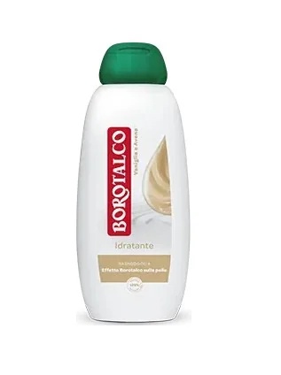 Gel douche hydratant BOROTALCO Vanille et avoine 600 ml Effet talc sur la peau