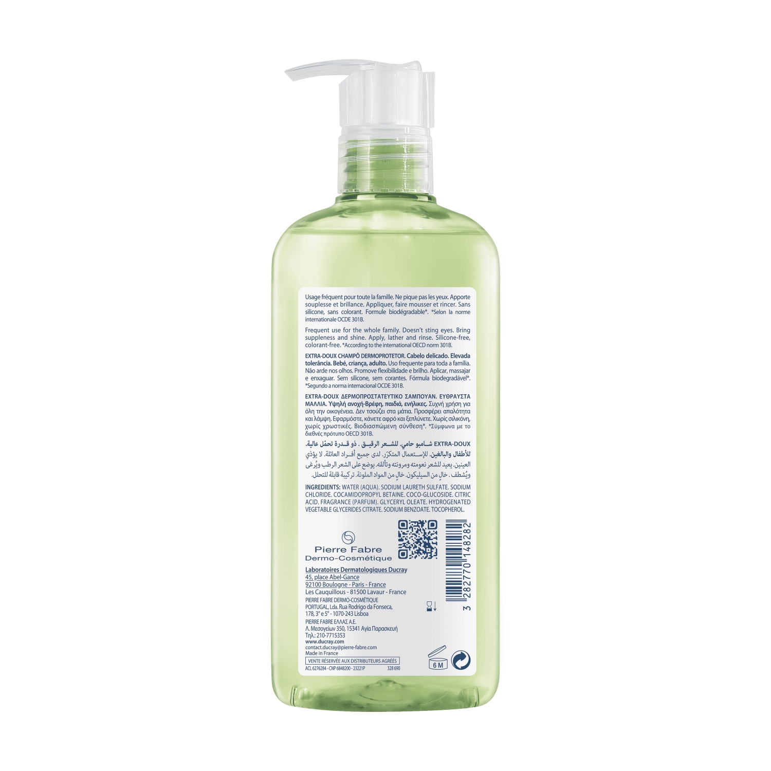 Ducray Extra-Sanftes Haarshampoo - 100 ml
