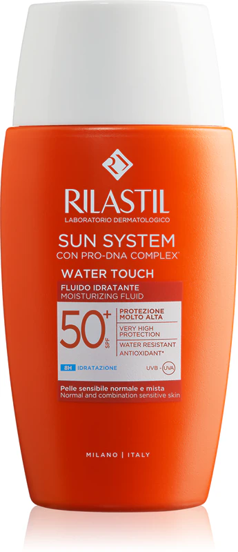 Rilastil Sun System Water Touch fluido hidratante protetor FPS 50+