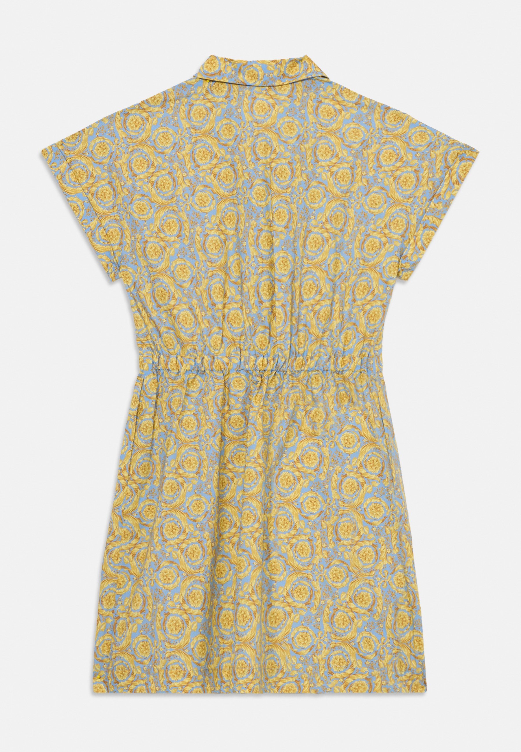 Robe Versace BAROCCO ALLOVER ENFANTS - Robe-chemise - bleu poudré/doré