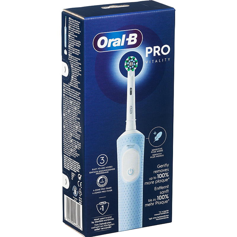 Oral-B Oral-B tandborste Vitality Pro, Vapor Blue