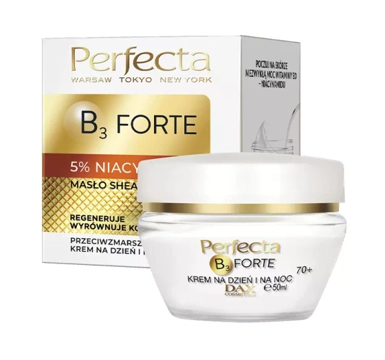 Perfecta B3 Forte przeciwzmarszczkowy krem na dzień i na noc 70  50ml