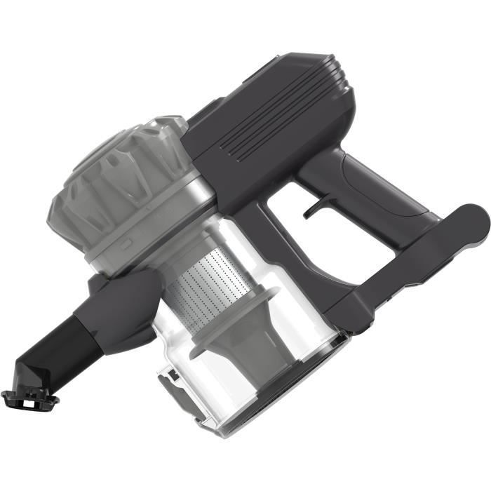 Draadloze steelstofzuiger - LIVOO DOH141 - 150 W - 10 kPa - 76 dB - Cyclonisch - 2 snelheden - 0,55 L - Grijs