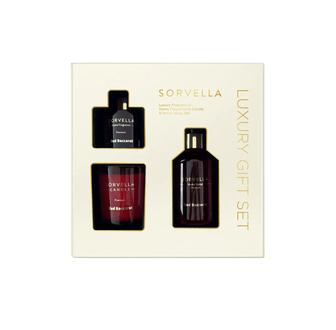 Sorvella Zestaw prezentowy Luxury Red Baccarat
