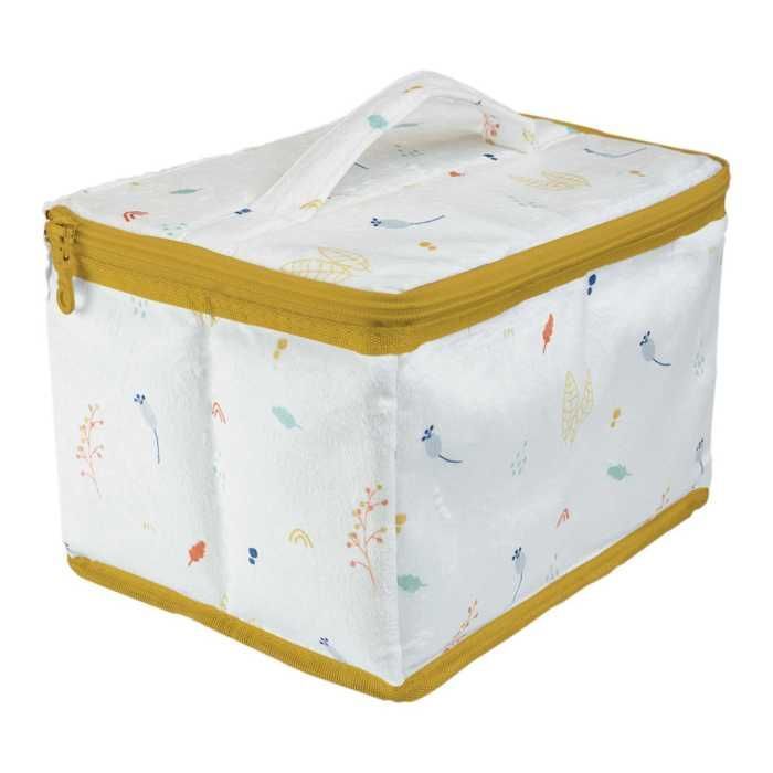 Neceser para bebé Three Kilos Seven con estampado de bosque