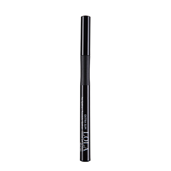 LOLA MAKE UP Extra tenká očná linka v pere - čierna