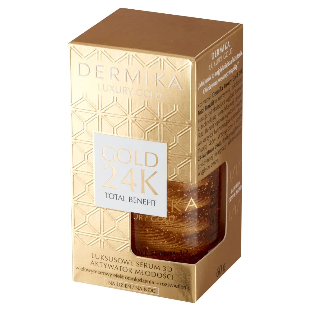 Dermika Luxury Gold 24K Serum 3D na dzień i na noc