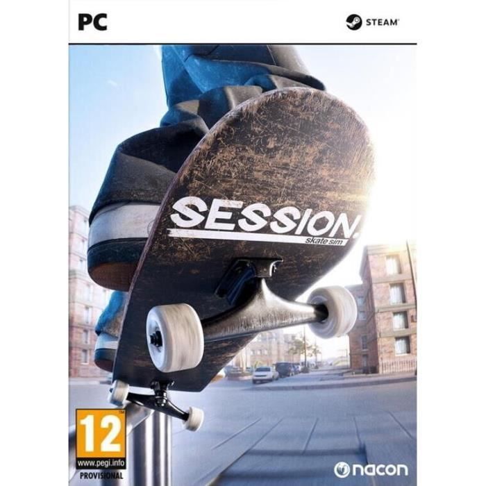 Juego de simulación - Sesión - PC - Monopatín - Control por joystick - Edición de vídeo integrada