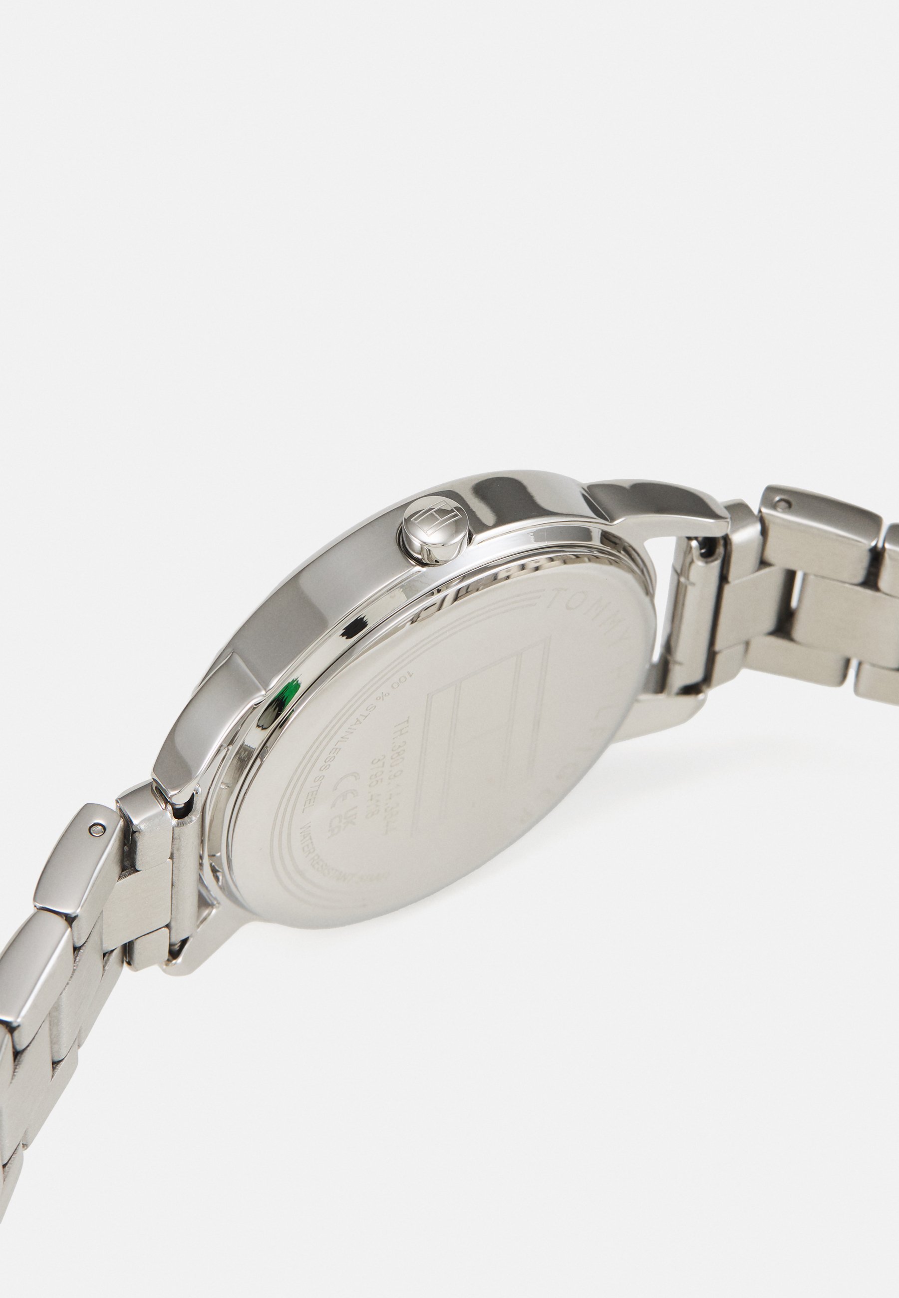 Tommy Hilfiger horloge - zilverkleurig/roze
