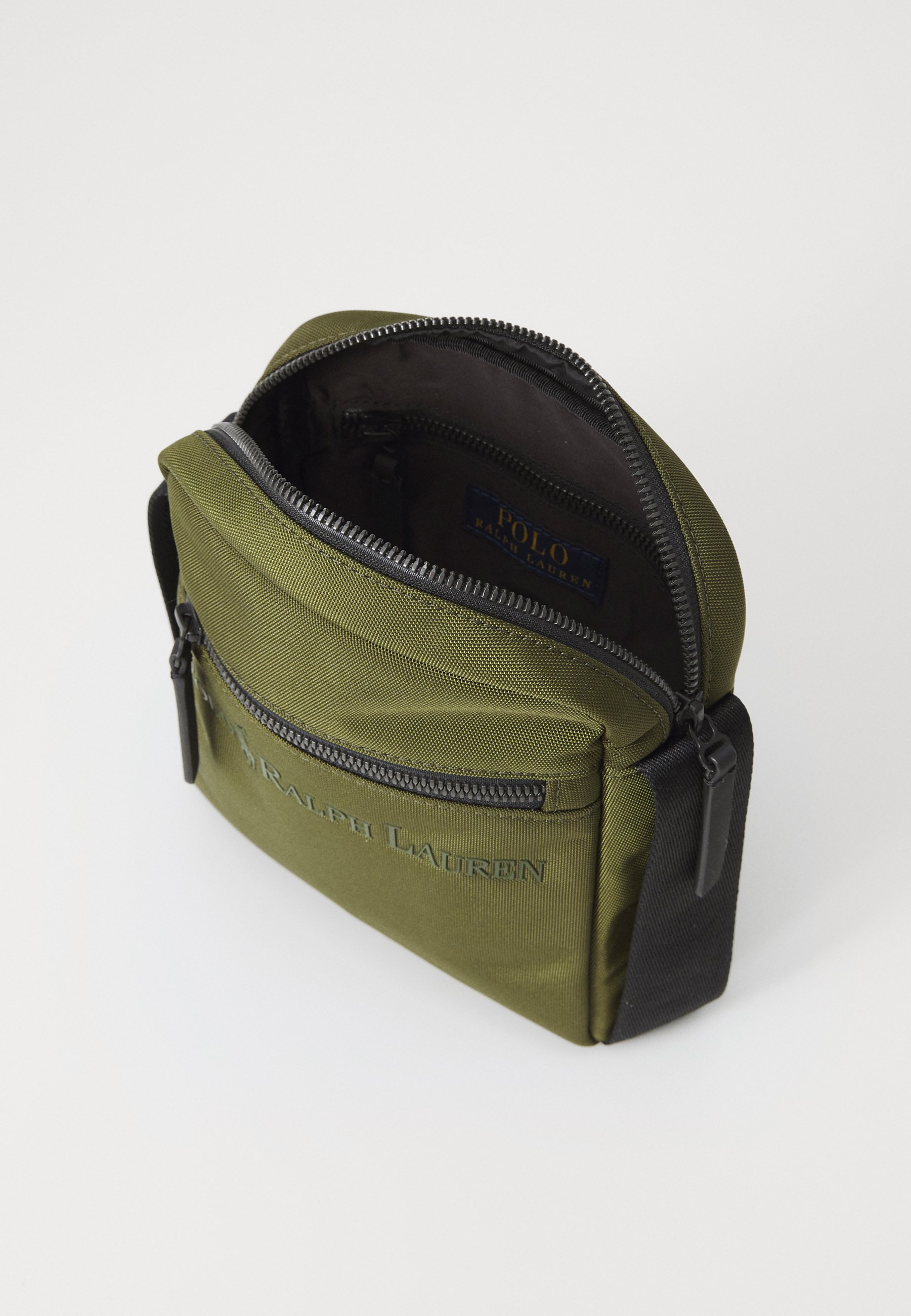 CROSSBODY BAG - Olkalaukku - blackPolo Ralph Lauren