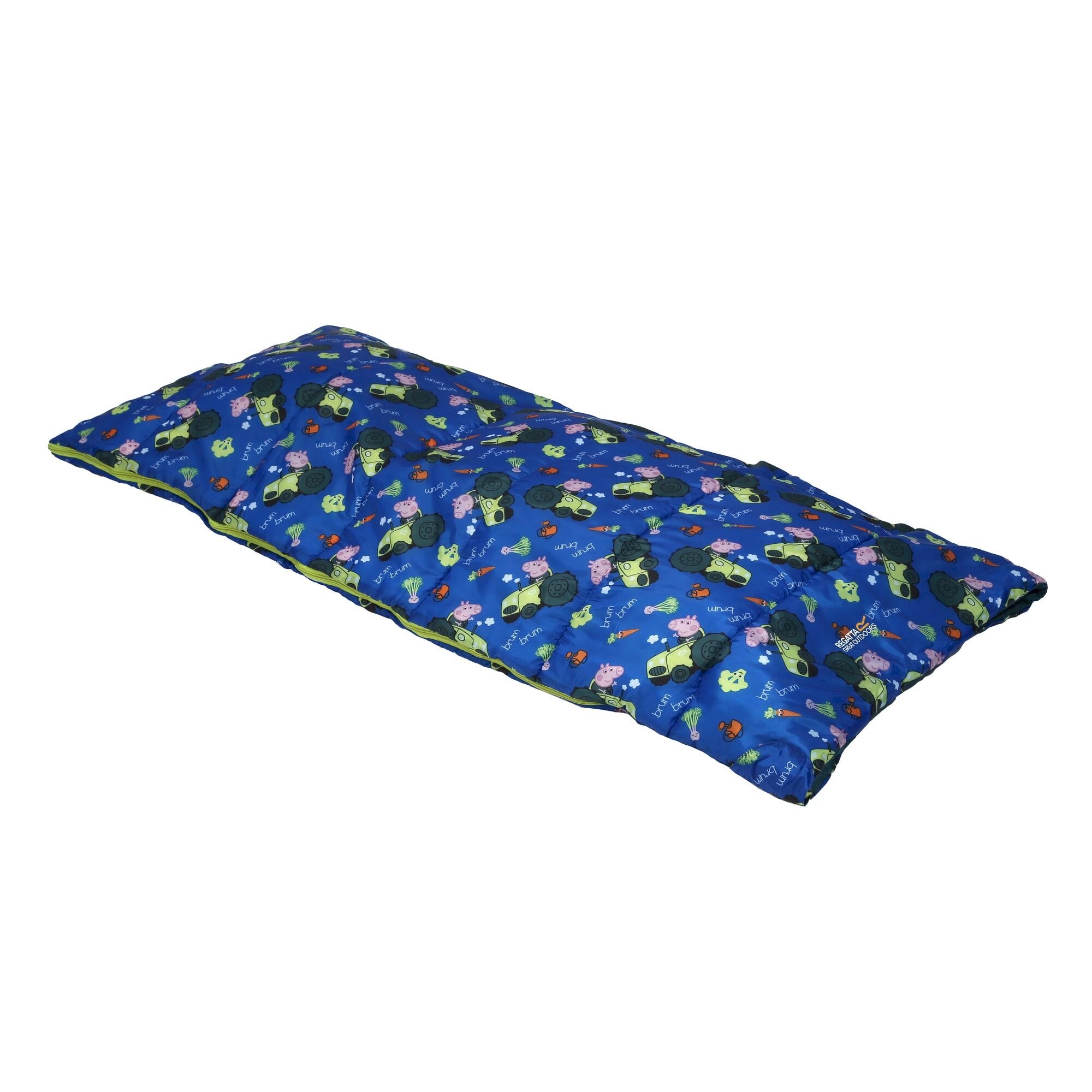 Sac de couchage Peppa Pig, motif tracteur régate Roary