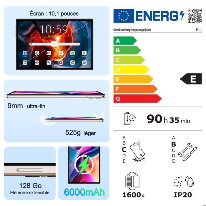 Tablette Tactile 10.1