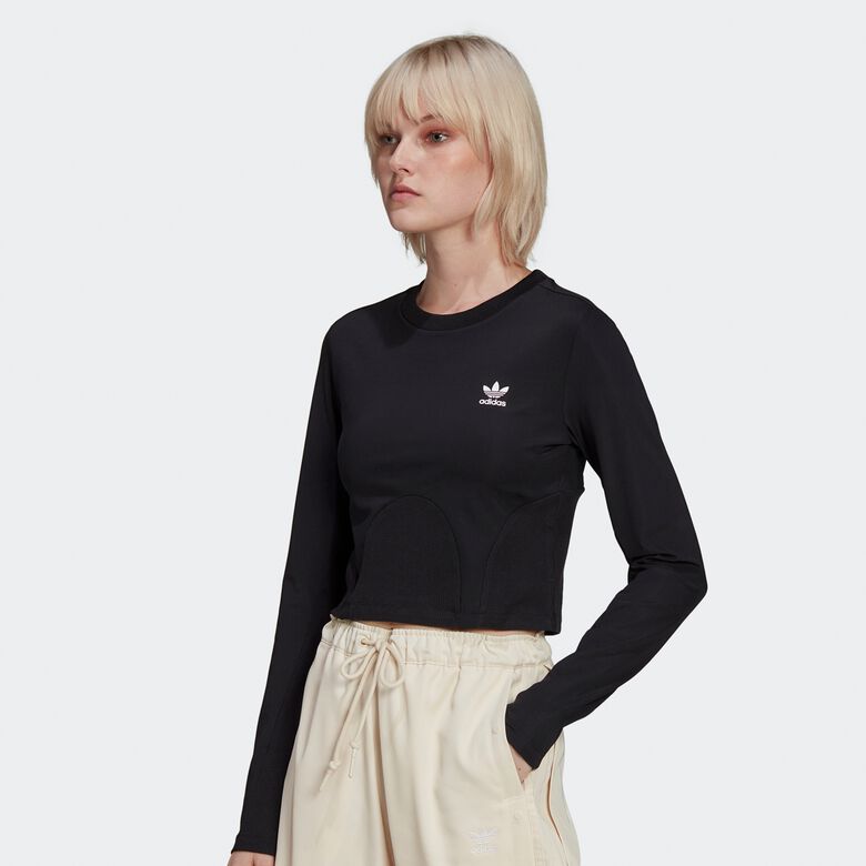 Langarm-Rippstrickhemd von Always Originals