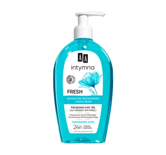 AA Intymna Fresh pielęgnujący żel do higieny intymnej 300 ml