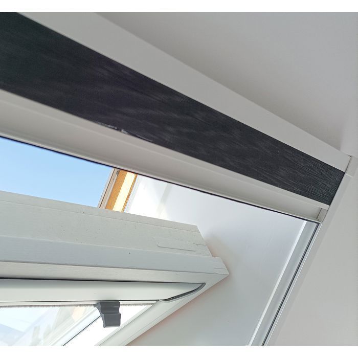 Mosquitera plisada para ventanas de tejado Velux (120 x 160 cm) - Fácil instalación - Accesorios incluidos