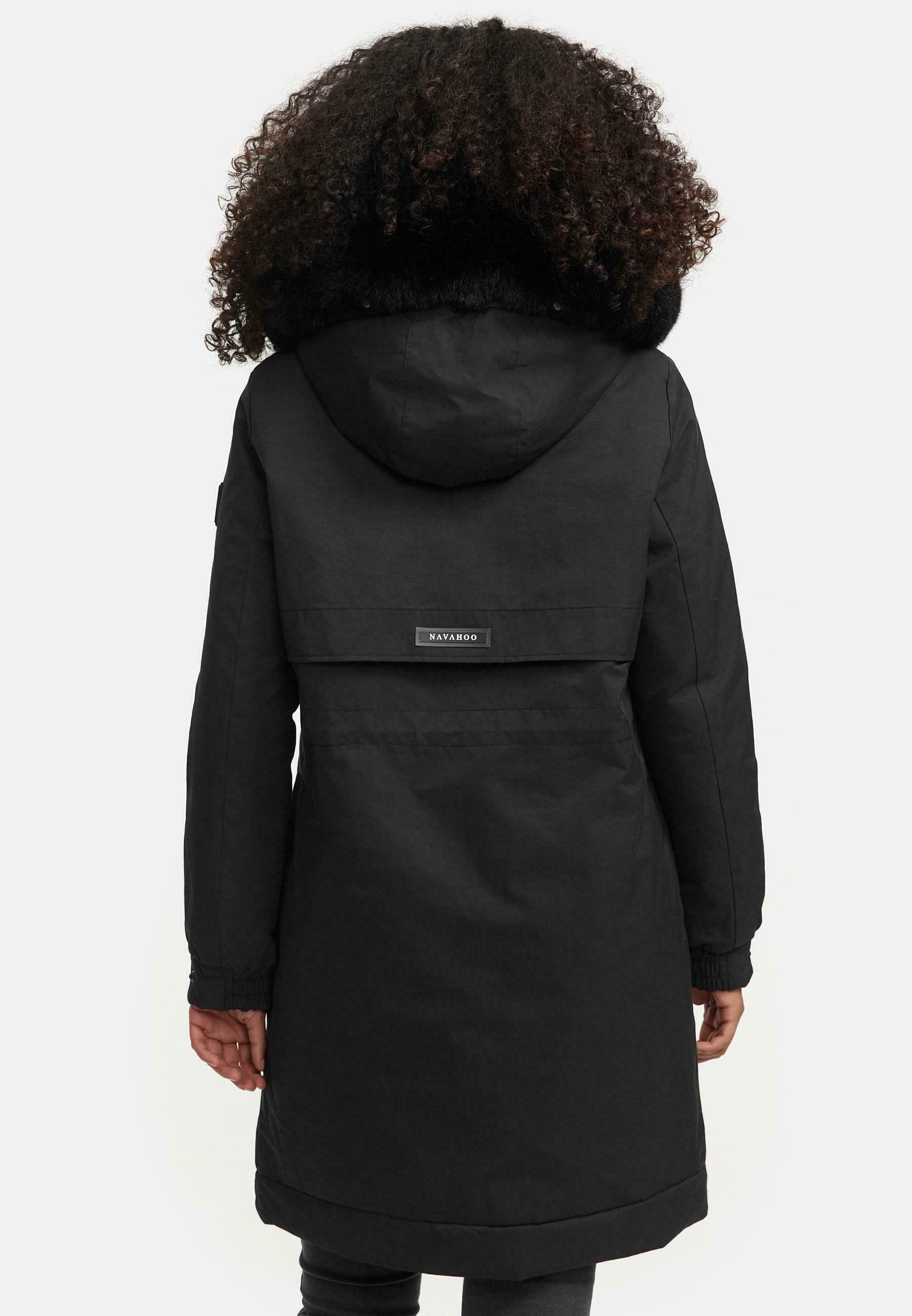 Navahoo KALTWETTERRETTER - Parka - black