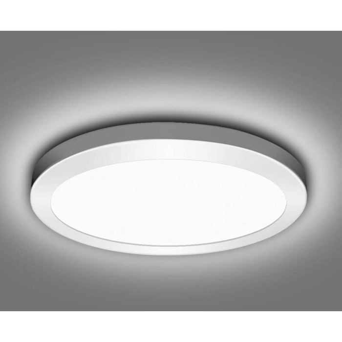 Plafoniera a LED da 18W 1350LM: sottile, rotonda, luce bianca naturale 4200K, classe A+, per camera da letto/cucina/soggiorno