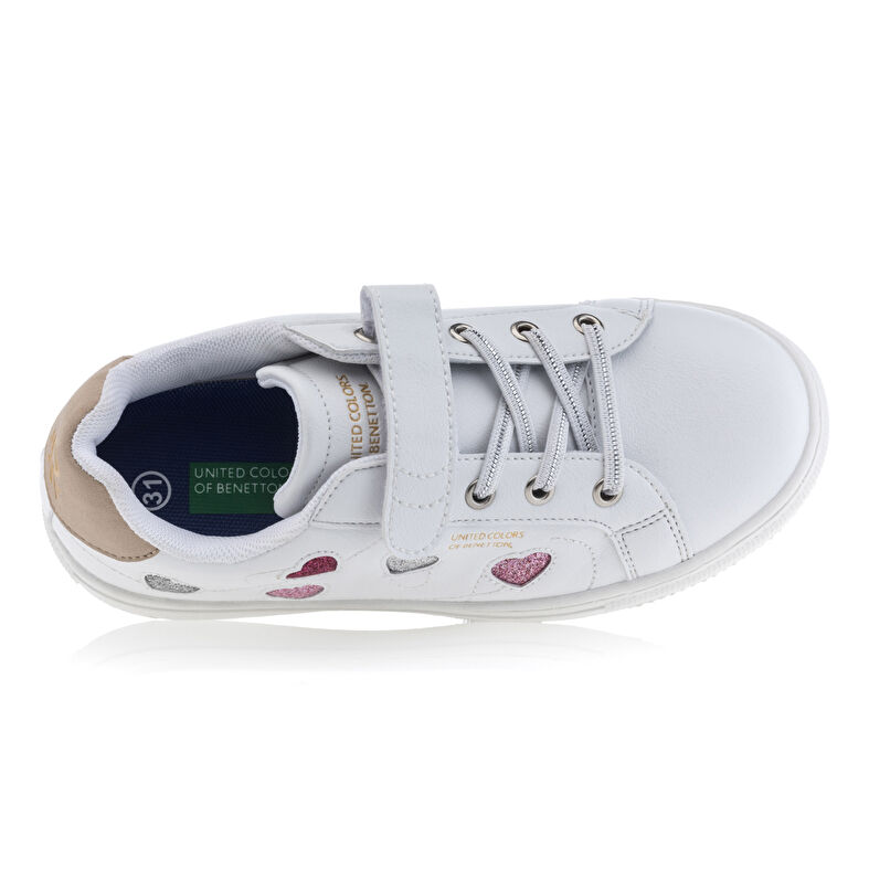 Cestas / zapatillas Fille Blanc