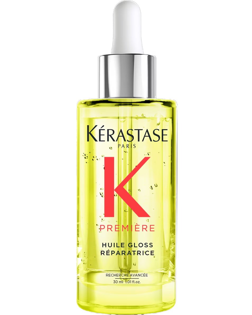 KÉRASTASE Première Huile Gloss Réparatrice Ulei de păr reparator fără închidere pentru părul deteriorat