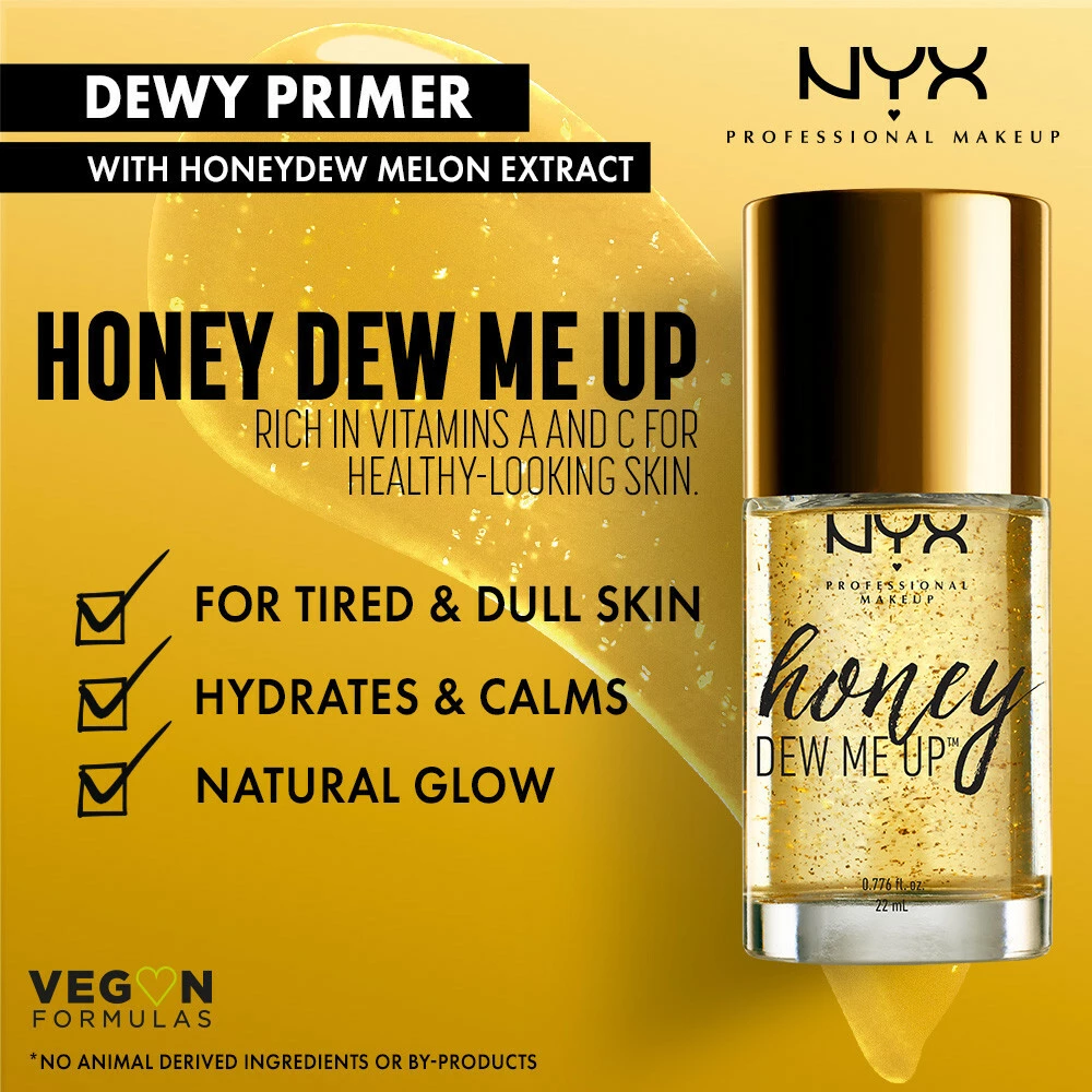 Primer za lice Honey Dew Me Up 22 ml - NYX Professional Makeup