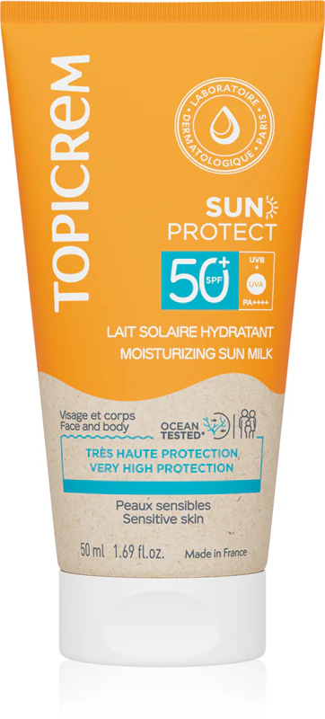 Topicrem Sun Protect Leite Hidratante com Proteção Solar FPS 50+