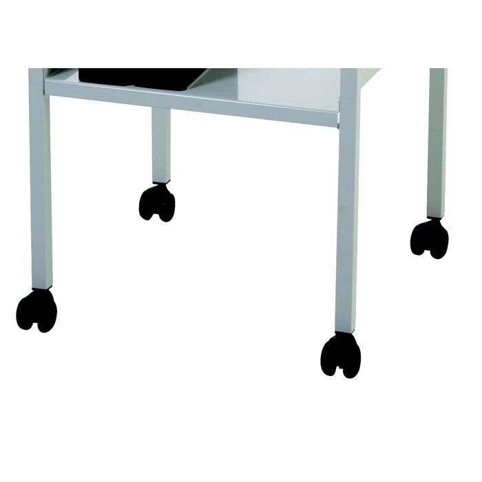 Kit di ruote metalliche per banco da officina - Set da 4 - Mobili e facili da montare