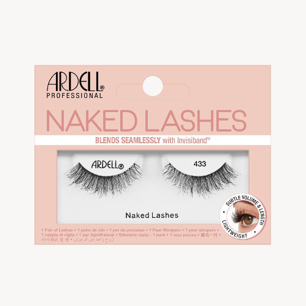 Naked Lashes Umjetne trepavice: Volumen i srednja duljina Umjetne trepavice