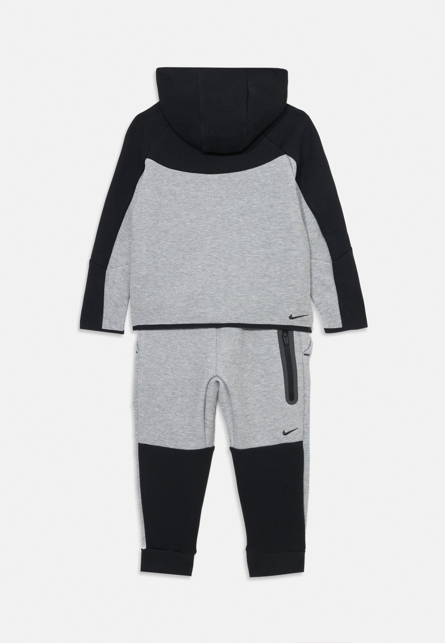 Nike Sportswear TECH SET UNISEX - Bluza - ciemnoszara/czarna