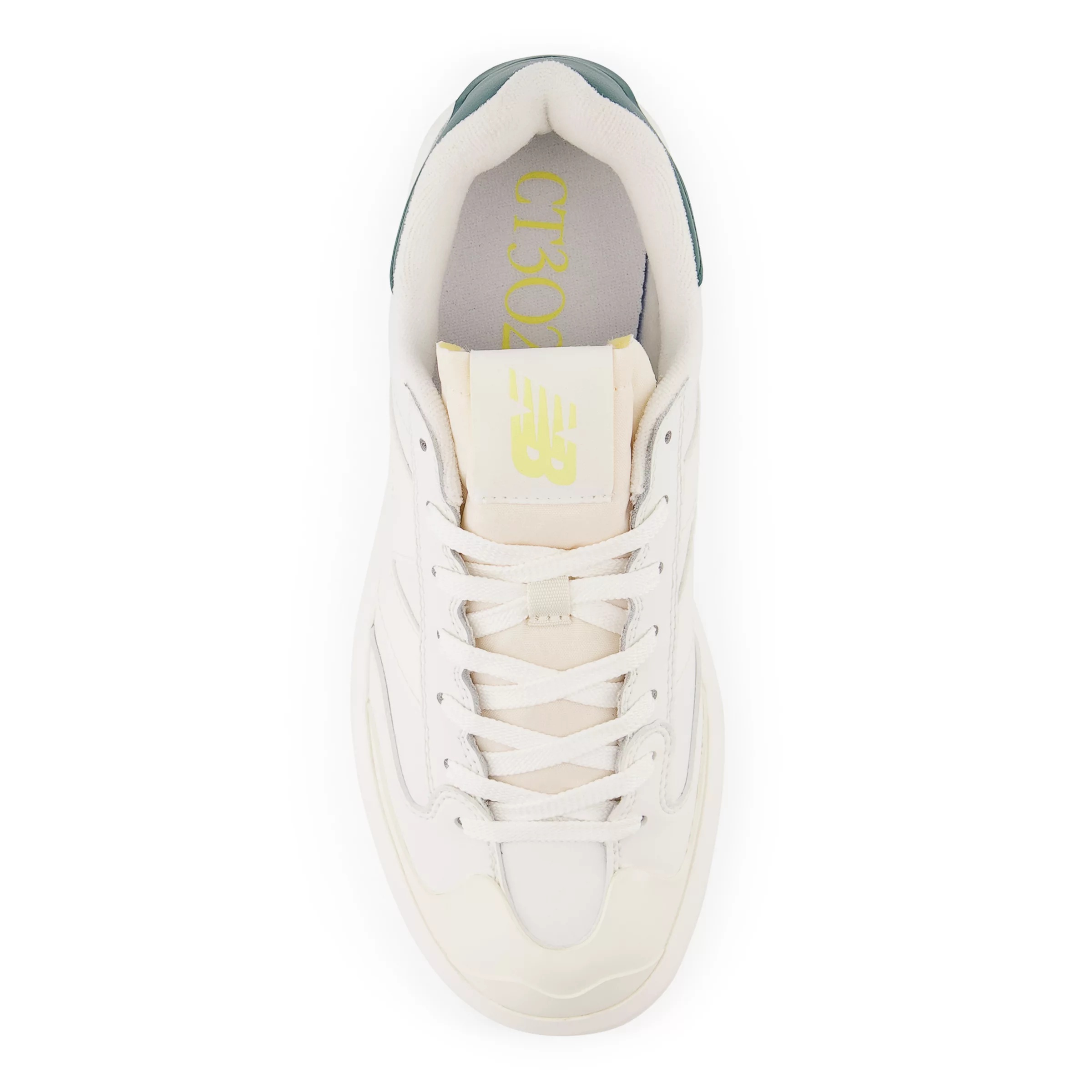 CT302 White con Vintage Teal e Maize