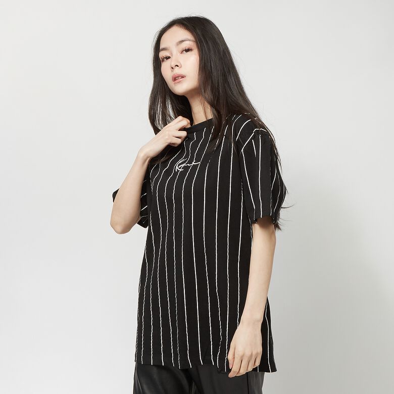 Camiseta pequeña Signature Essential Pinstripe OS