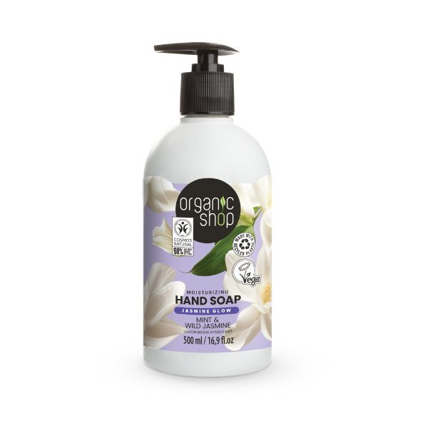 Organic Shop Hidratáló kézmosószappan Menta és Jázmin 500ml