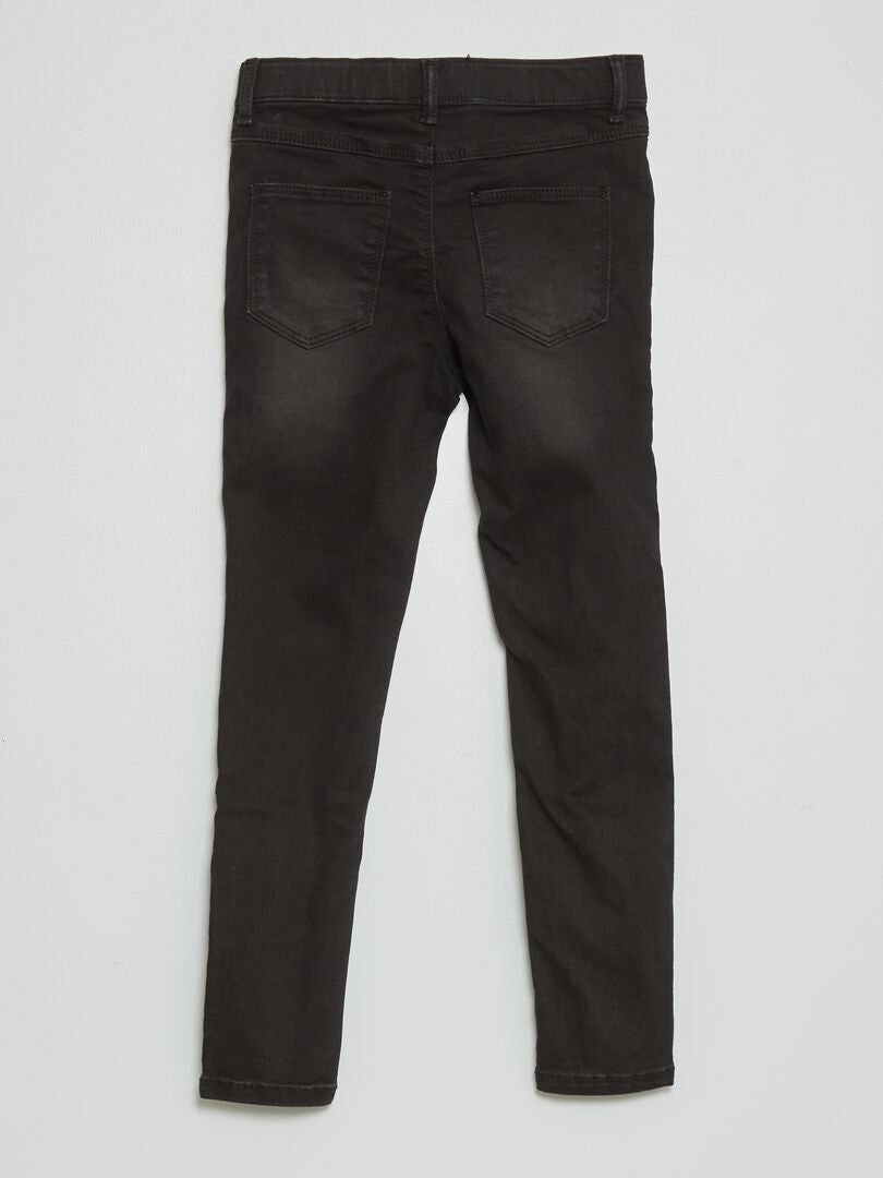 Calça jeans legging - PRETA
