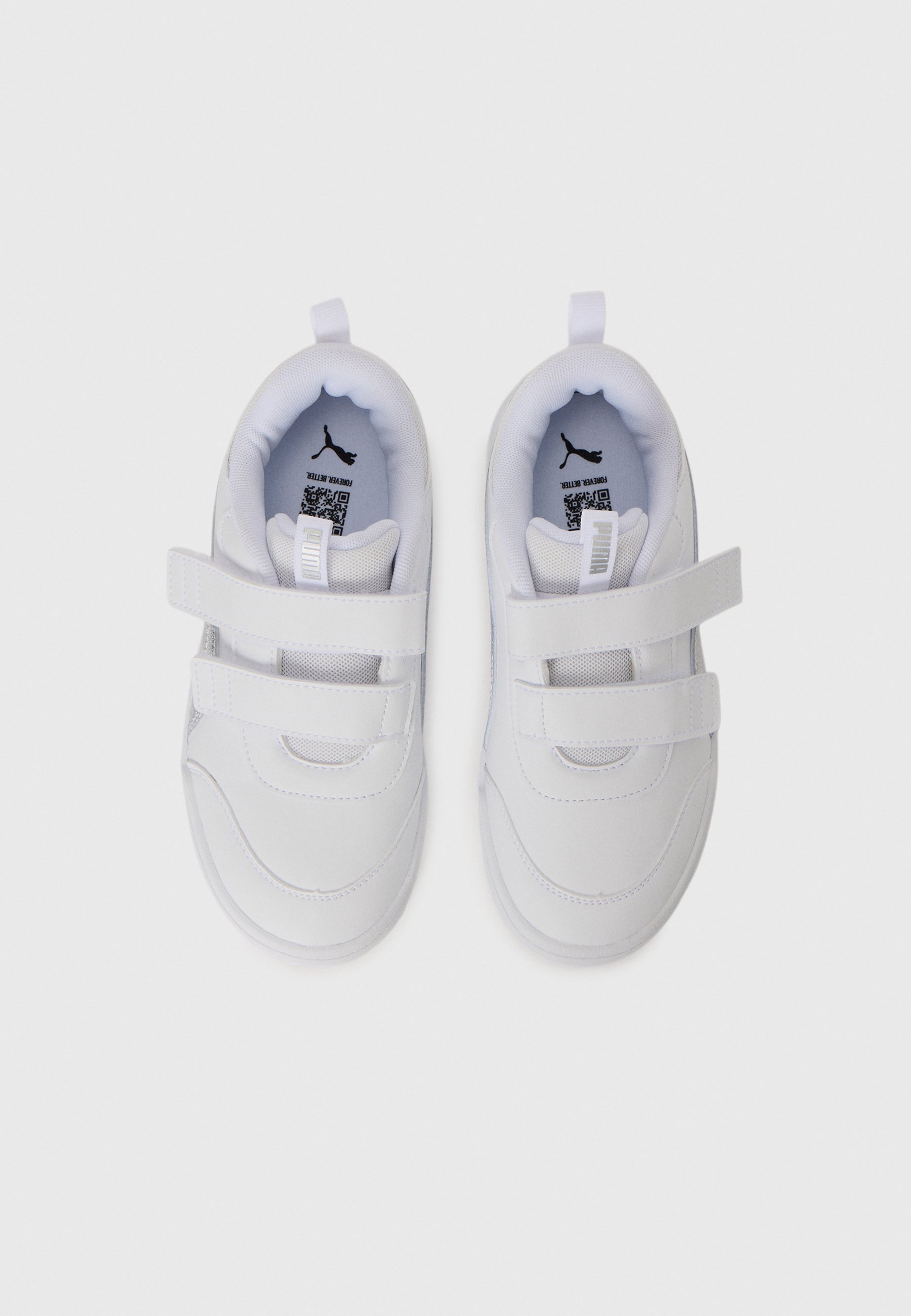 Puma MULTIFLEX 2 GLITZ UNISEX - Hardloopschoenen voor op de weg - wit/zilverkleurig