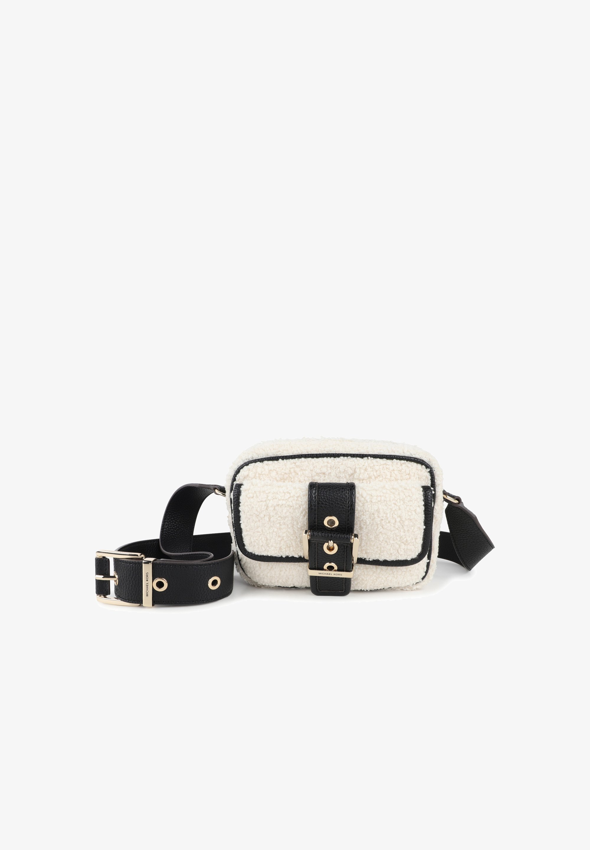 Bolsa transversal infantil Michael Kors - creme