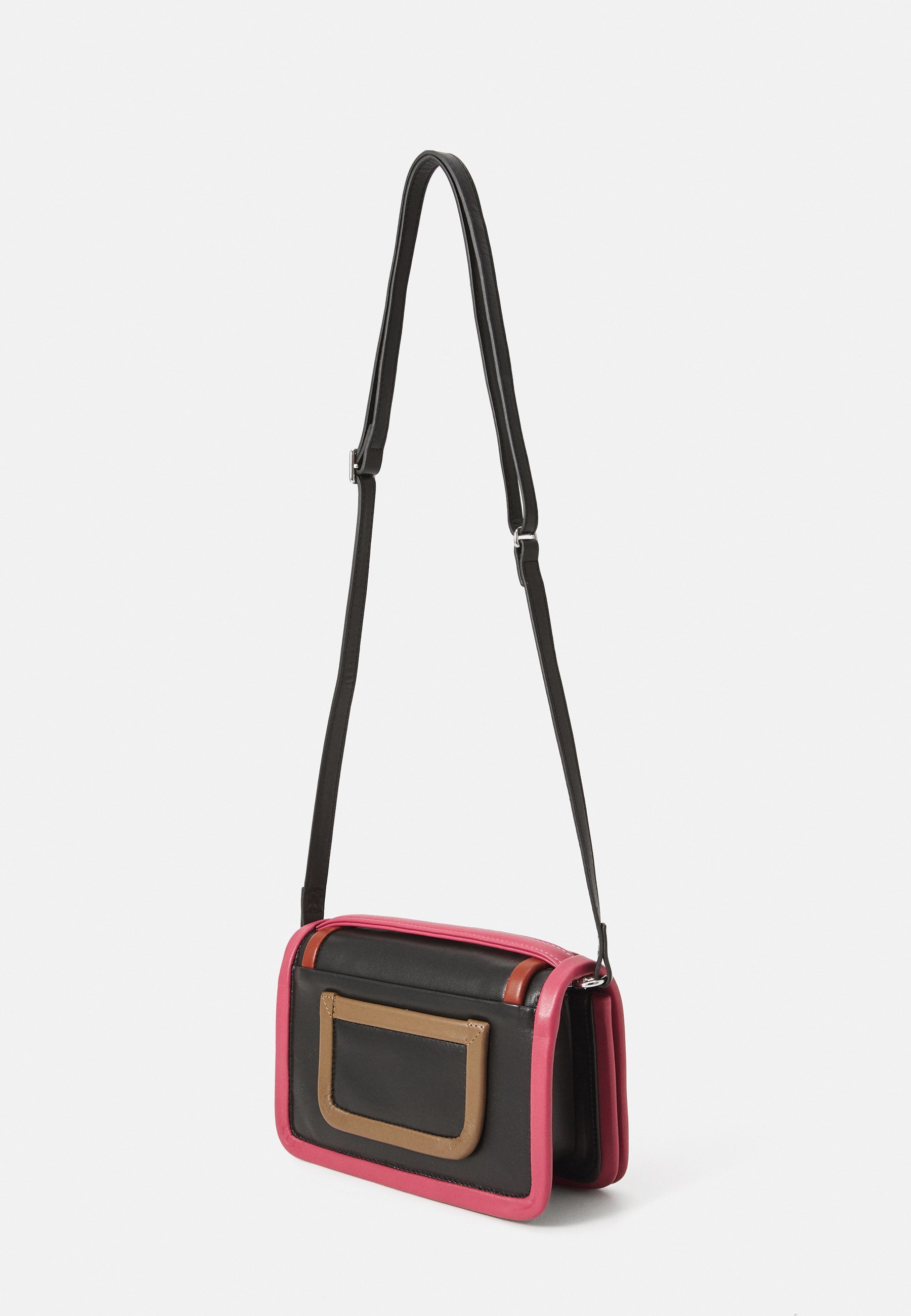 Pierre Hardy ALPHA - Sac bandoulière - noir multicolore/rouille