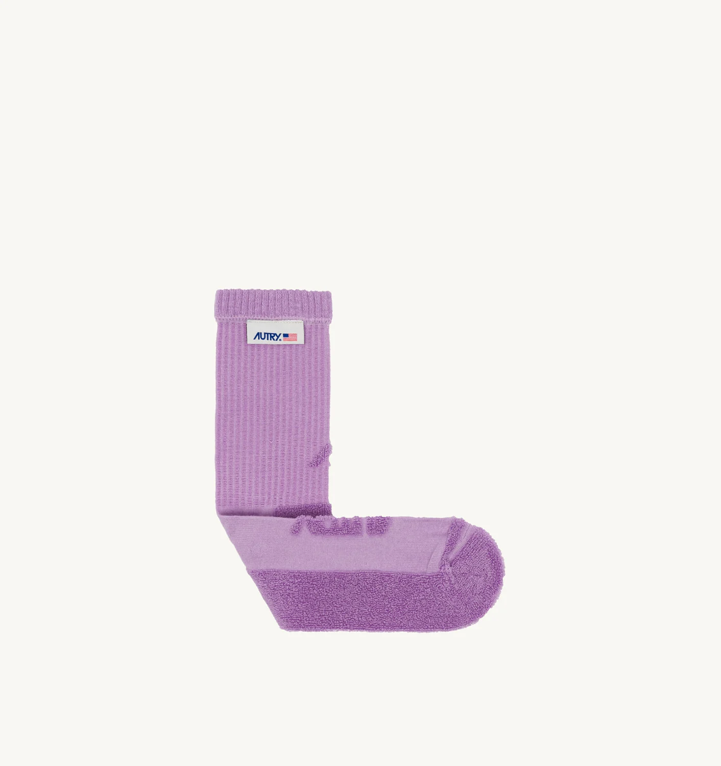 ȘOSETE LILAC DIN BUMBAC TERRY