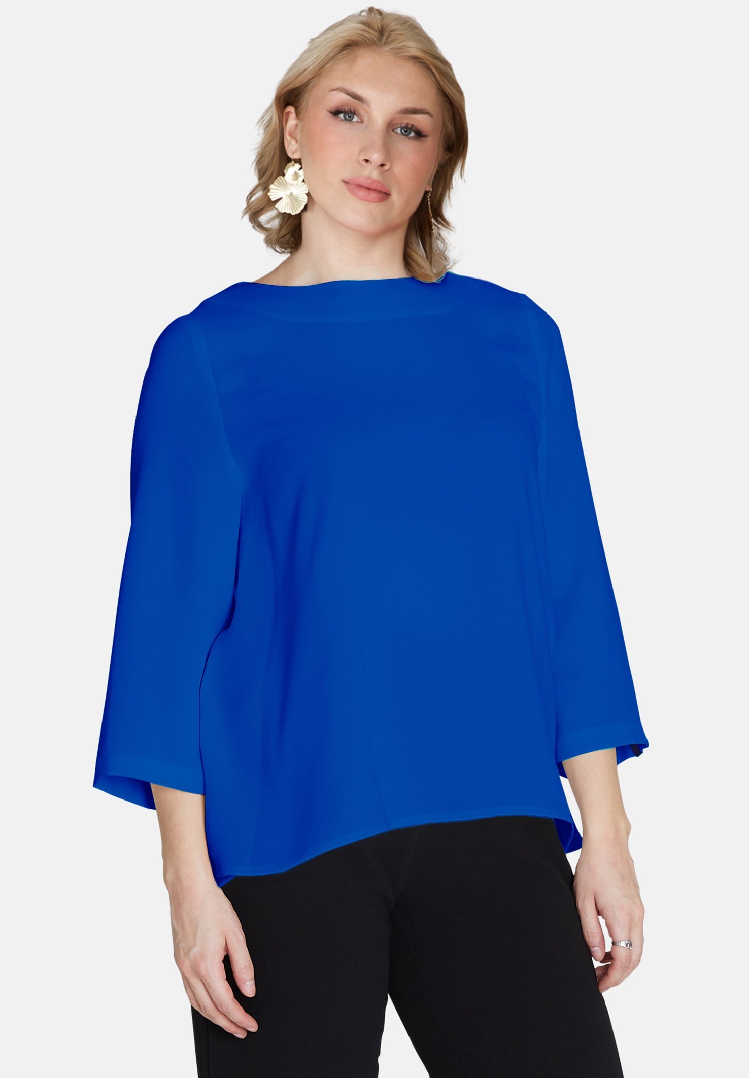 Jascha Stockholm blouse - kobaltblauw