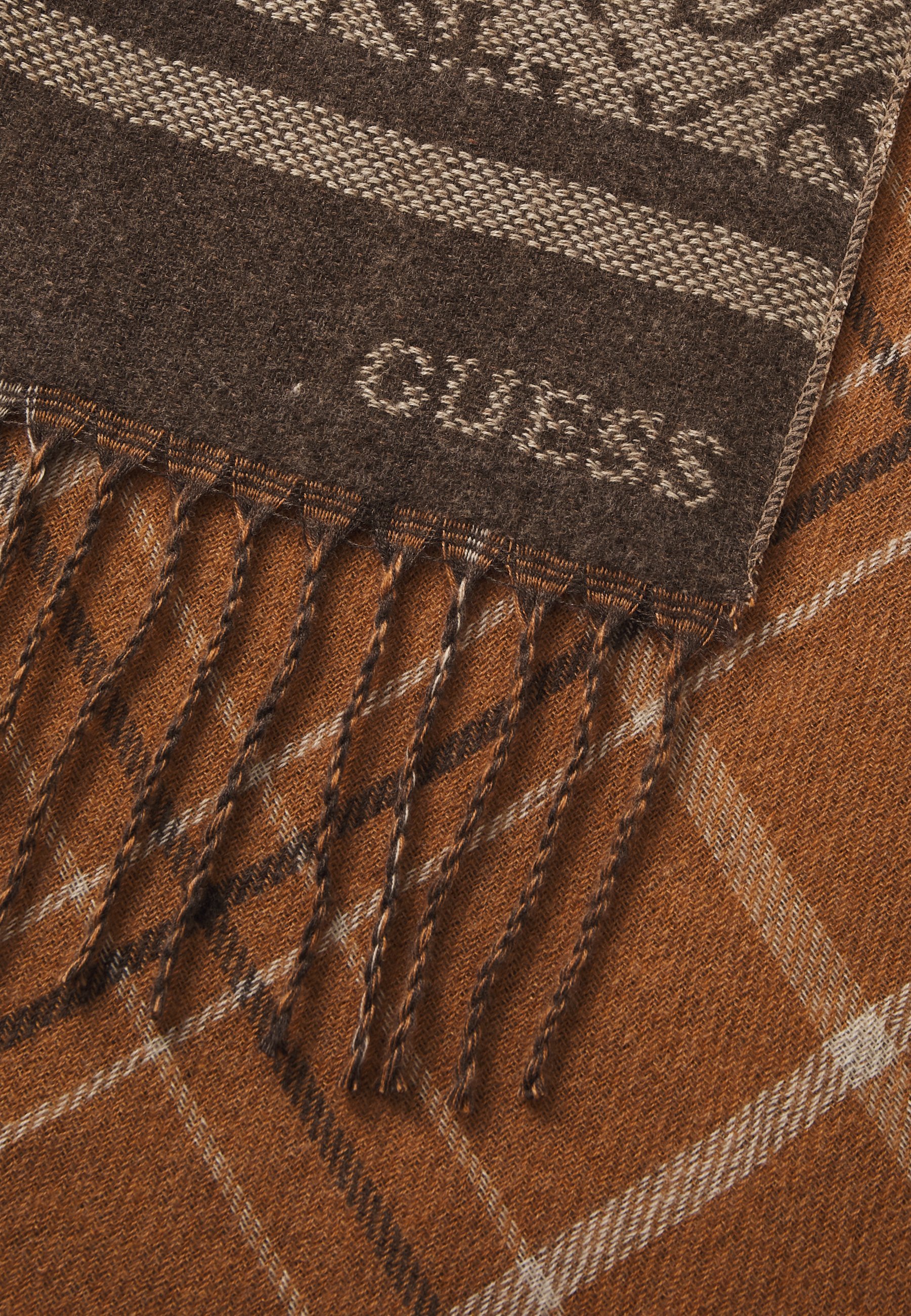 Guess MITO SCARF UNISEX - Sjaal - beige