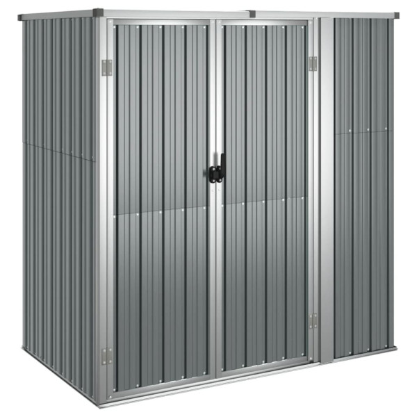 Szopa Szary 161 x 89 x 161 cm Stal vidaXL