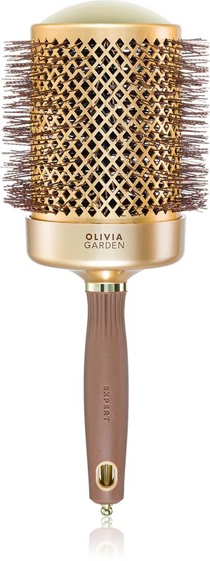 Olivia Garden Expert Shine таласаста округла четка за косу