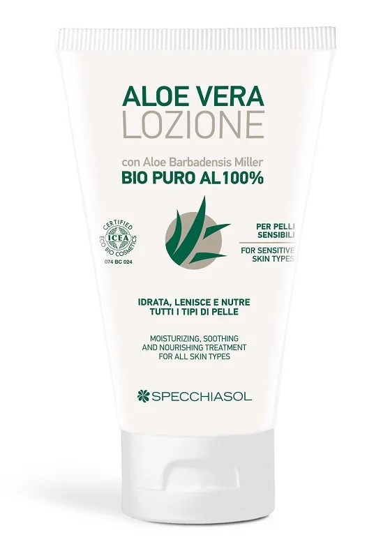 SPECCHIASOL Aloë Vera Lotion Biologisch Puur 100%