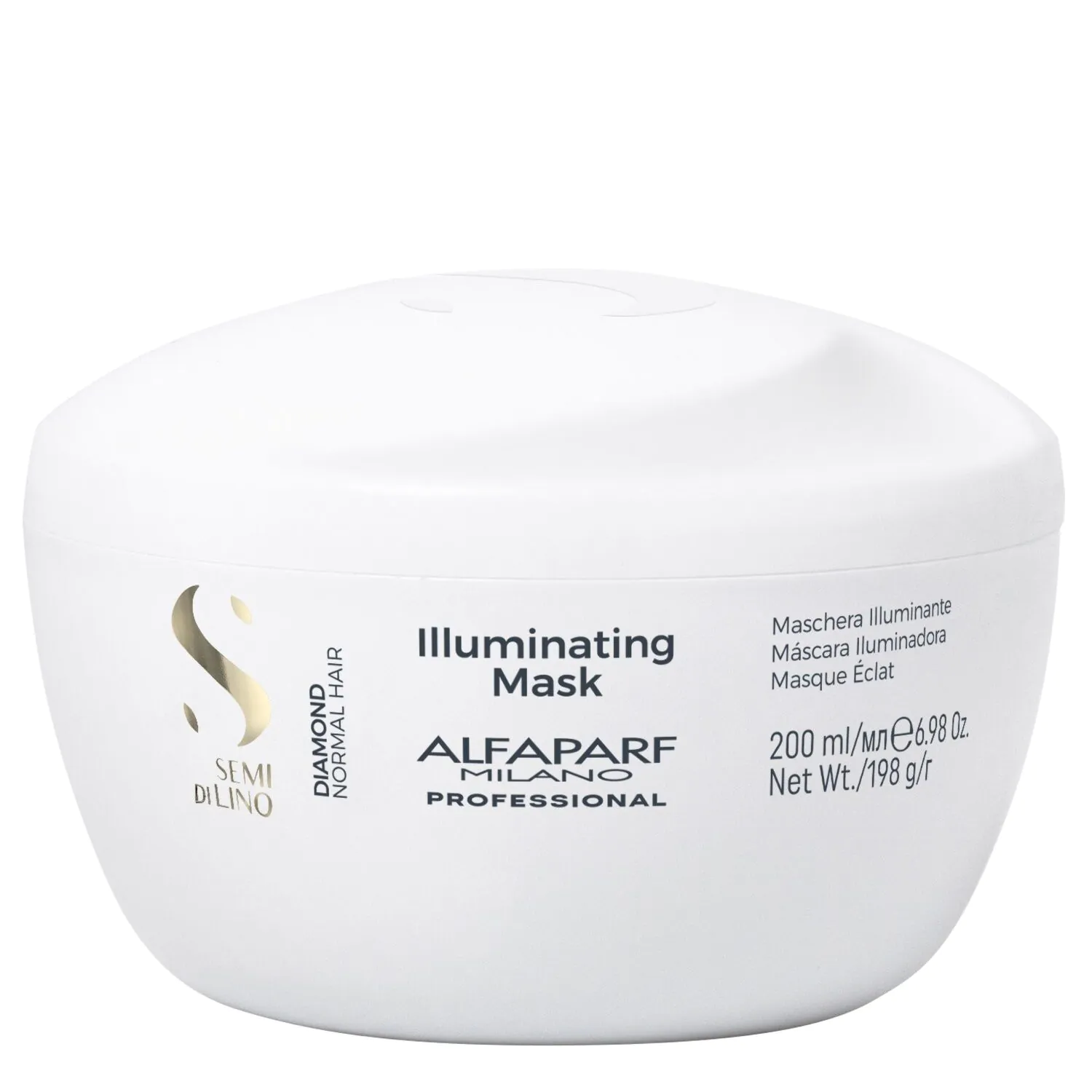 Alfaparf Milano Semi di Lino Diamond Illuminating Maska rozświetlająca do włosów normalnych