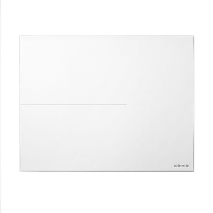 Radiateur chaleur douce ATLANTIC - Sokio Digital horizontal 750W Blanc 503108