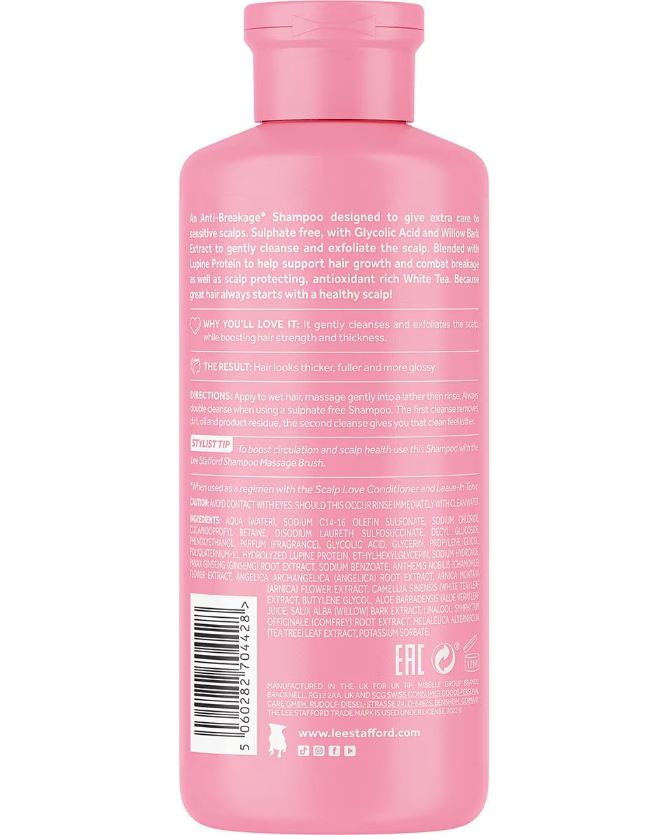 Șampon hidratant Lee Stafford Scalp Love Surge of Moisture