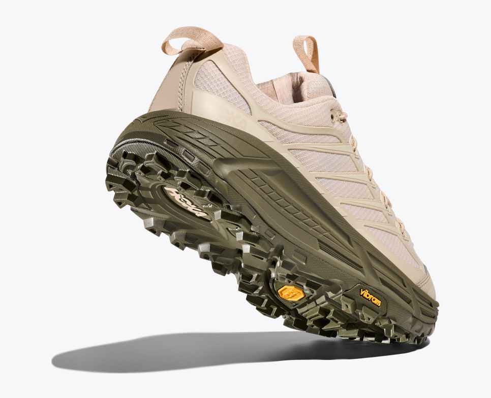 HOKA Mafate Three2 Latte d'avena / Eucalipto