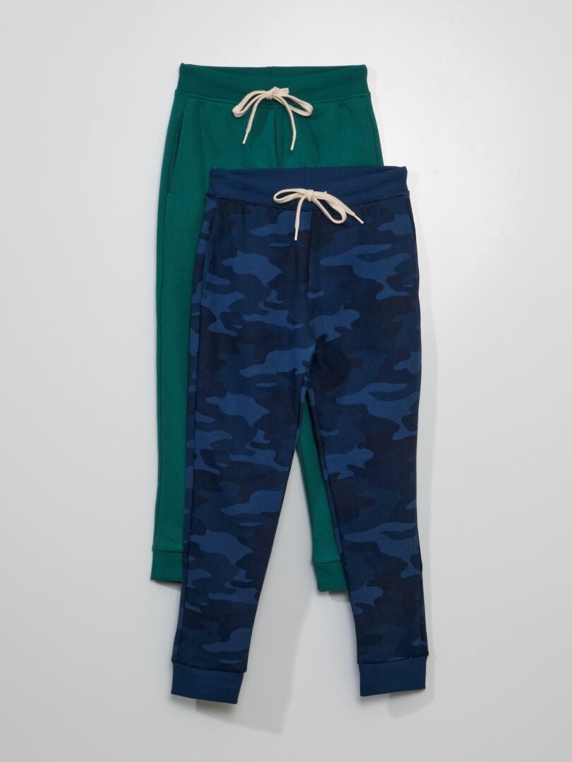 Conjunto de 2 sudaderas tipo jogger - VERDE