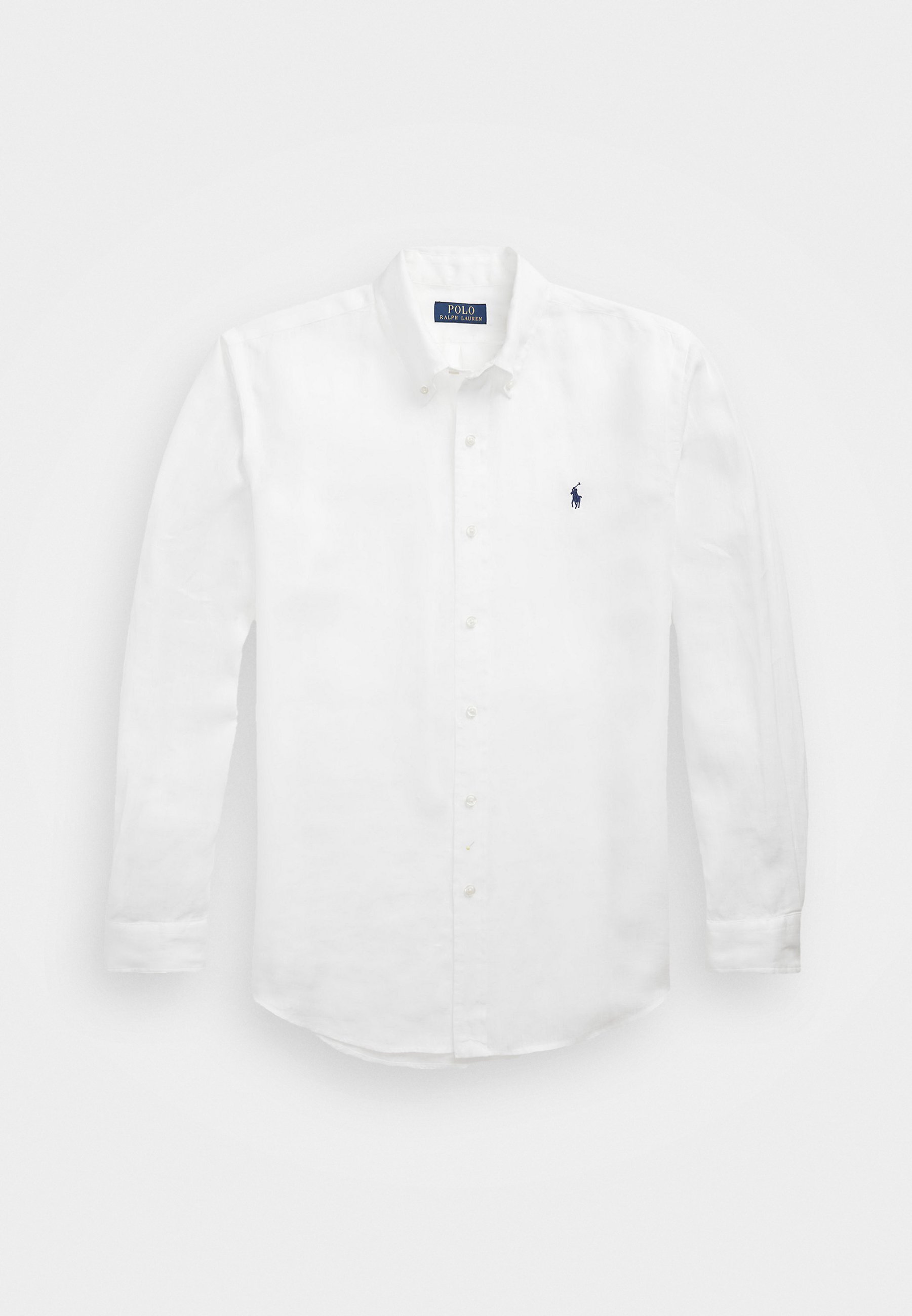 Camicia in lino slim fit Polo Ralph Lauren - Bianco ceramica
