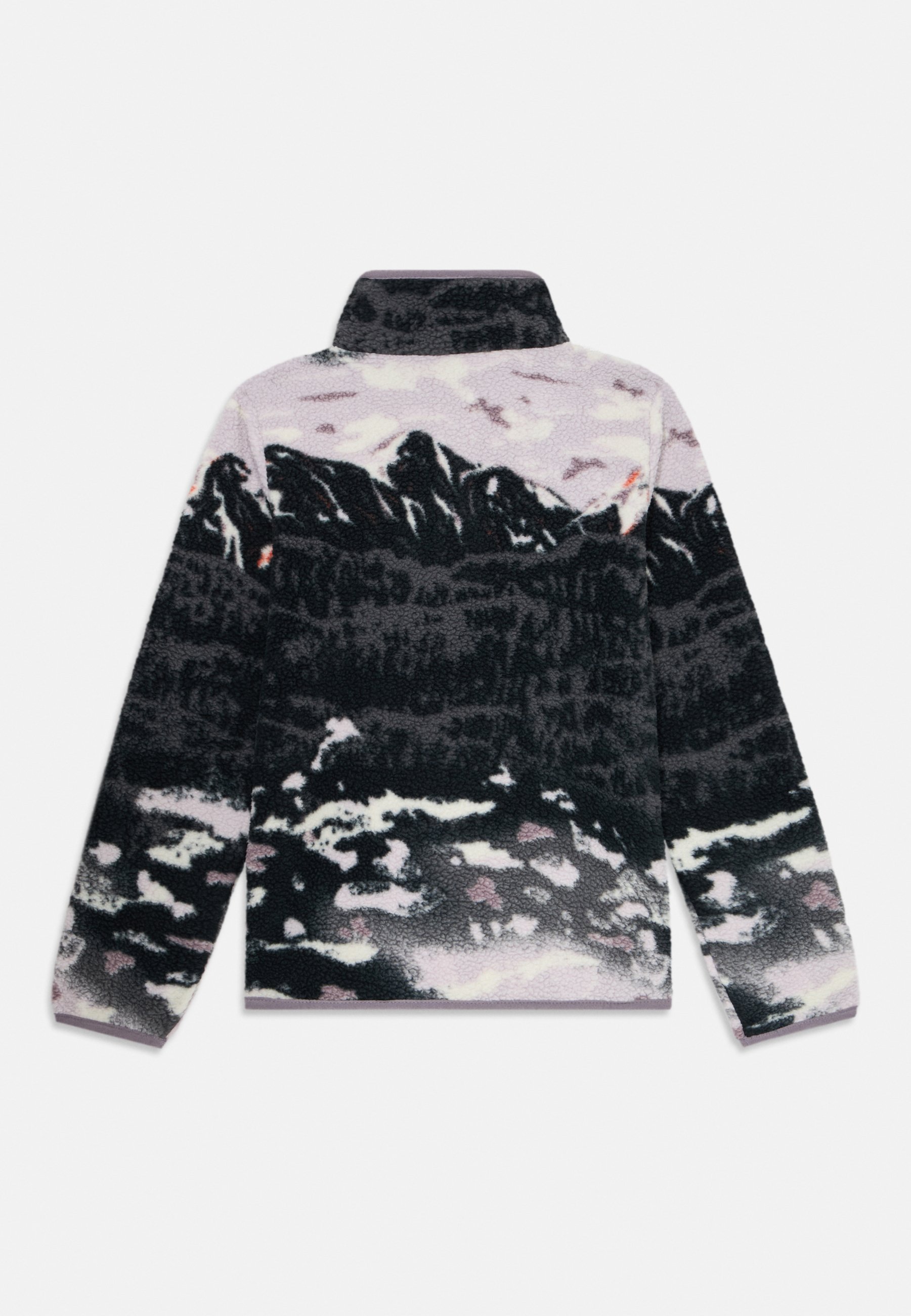 Columbia HELVETIA PRINTED HALF SNAP - Fleece trui - shale purple sisters/lavender pearl