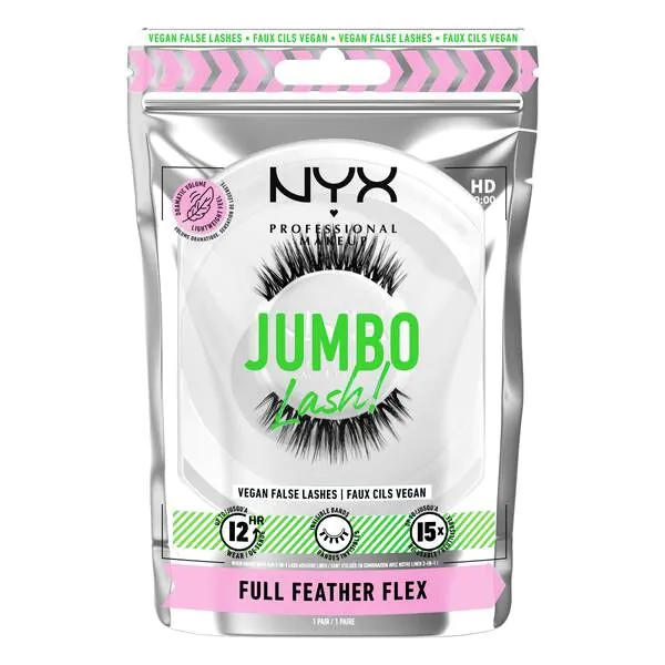 NYX Jumbo Lash! Sztuczne rzęsy Full Feather Flex