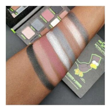 Paleta de sombras mini Makeup Revolution Raven Bart x Los Simpson 6 gr 6 gr